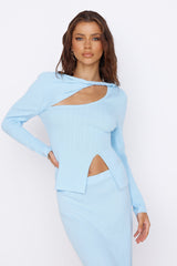Garten Eden Top Blau