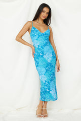 Maxikleid "Grace" Blau