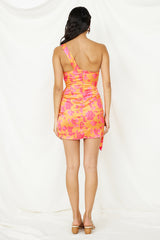 Heading Out Of Town Kleid Orange