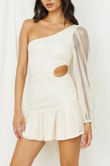 Indigo Dreamer Minikleid Creme