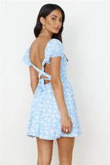 Kleid wie ein Blaukehlchen