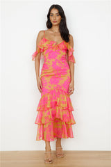 Party On Maxikleid Rosa