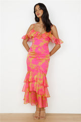 Party On Maxikleid Rosa