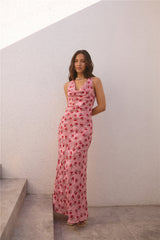 Maxikleid „Everlasting Bouquet“ Rosa