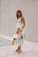 Floral Dreams Maxikleid Mehrfarbig