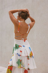 Floral Dreams Maxikleid Mehrfarbig