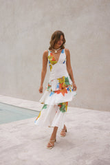 Floral Dreams Maxikleid Mehrfarbig