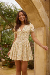 Butter Cup Minikleid gelb