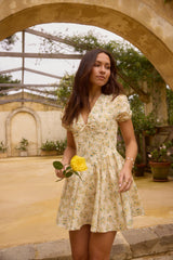 Butter Cup Minikleid gelb