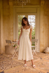 Luminous Dreams Maxikleid Weiß