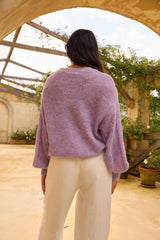 Mikale Strickpullover Lila