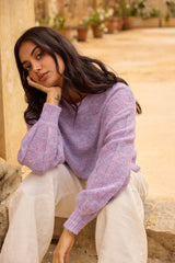 Mikale Strickpullover Lila