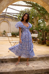 Ivy Rose Maxikleid Blau