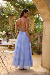 Ein Cloud Maxikleid Blau