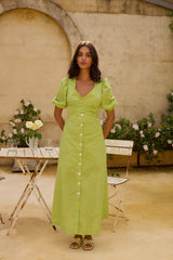 Remi Rounds Maxikleid Grün