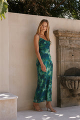 RUNAWAY THE LABEL Benito Maxikleid Calista Green