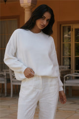 Fior Nights Pullover in Weiß