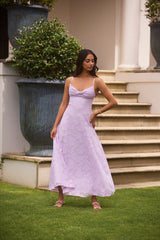 Habita Maxikleid Lila