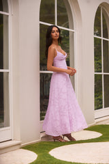 Habita Maxikleid Lila