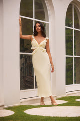 Sundream Maxikleid Gelb