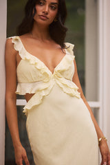 Sundream Maxikleid Gelb