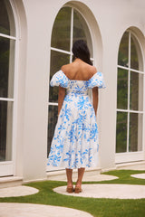 Guten Morgen Miss Maxikleid Blau