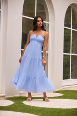 Swift You Away Maxikleid Blau