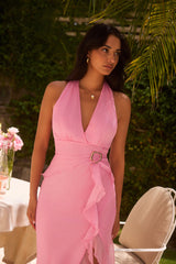 Midi-Kleid „Makes Me Blush“ Rosa
