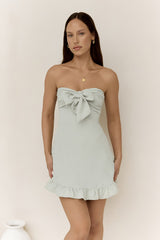Minikleid „Palm Tree Dreaming“ Salbei