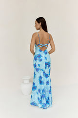 Maxikleid Shine Bright Blau