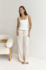 BASE Everyday Staple Singlet Top Weiß