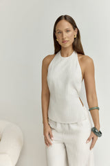 Heather-Top, Nadelstreifen