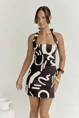 Yokono Minikleid York Schwarz