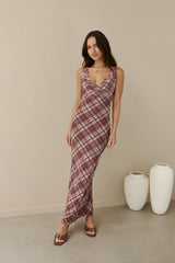 Maxikleid "Love And Dreams" Braun