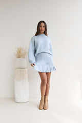 Season Of Dreams Strickpullover Blau