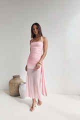 Sailing Days Netz-Maxikleid Rosa