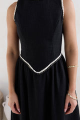 Sea Breeze Stories Maxikleid Schwarz