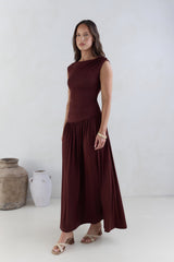 Soluna Maxi-Kleid Braun