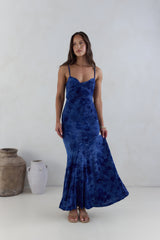 Wander In Style Maxikleid Blau