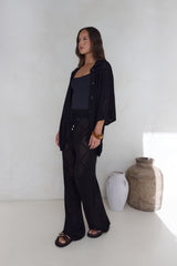 Coral Sands Top Schwarz
