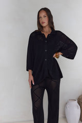 Coral Sands Top Schwarz