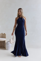 Sunbeam Drift Maxikleid Navy