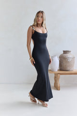 Dancing All Night Maxikleid Schwarz