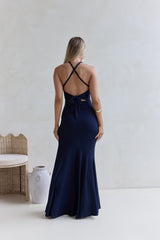 Sunbeam Drift Maxikleid Navy