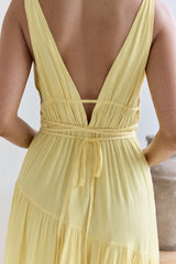 Pure Delights Maxikleid Gelb