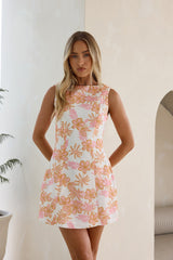 Soft Whispers Minikleid Orange