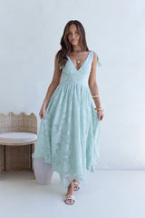 Golden Night Maxikleid Salbei