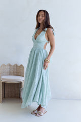 Golden Night Maxikleid Salbei