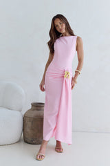 Maxikleid „Chance To Dance“ in Pink
