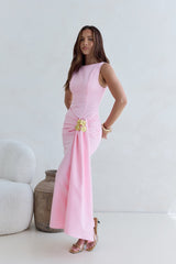 Maxikleid „Chance To Dance“ in Pink